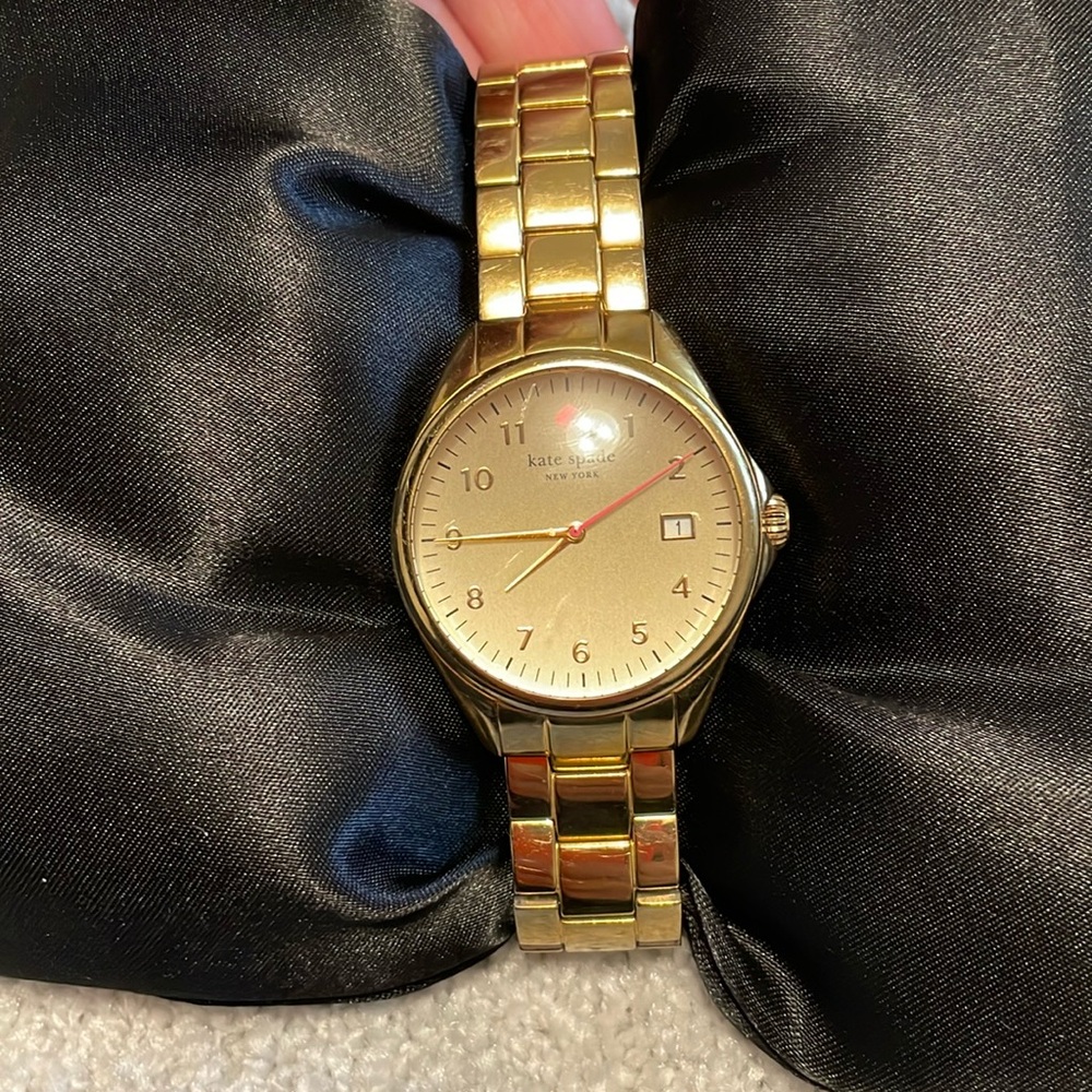 Kate Spade watch with Pink Spade and date